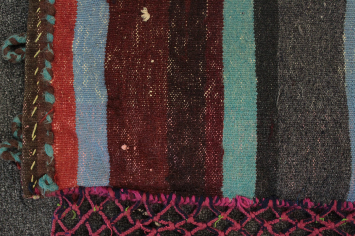Afghan Floor Cushion/Pillow Cover - 86 cm x 51 cm