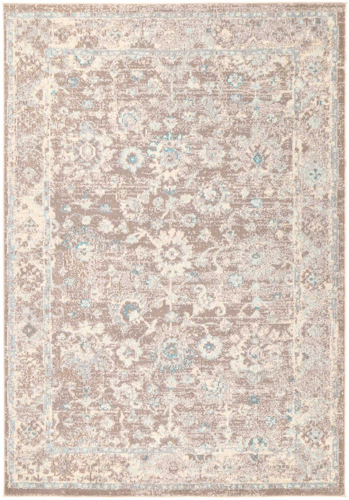 Tulin 17 Homely Cream & Beige Transitional Rug