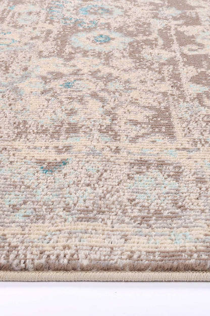 Tulin 17 Homely Cream & Beige Transitional Rug
