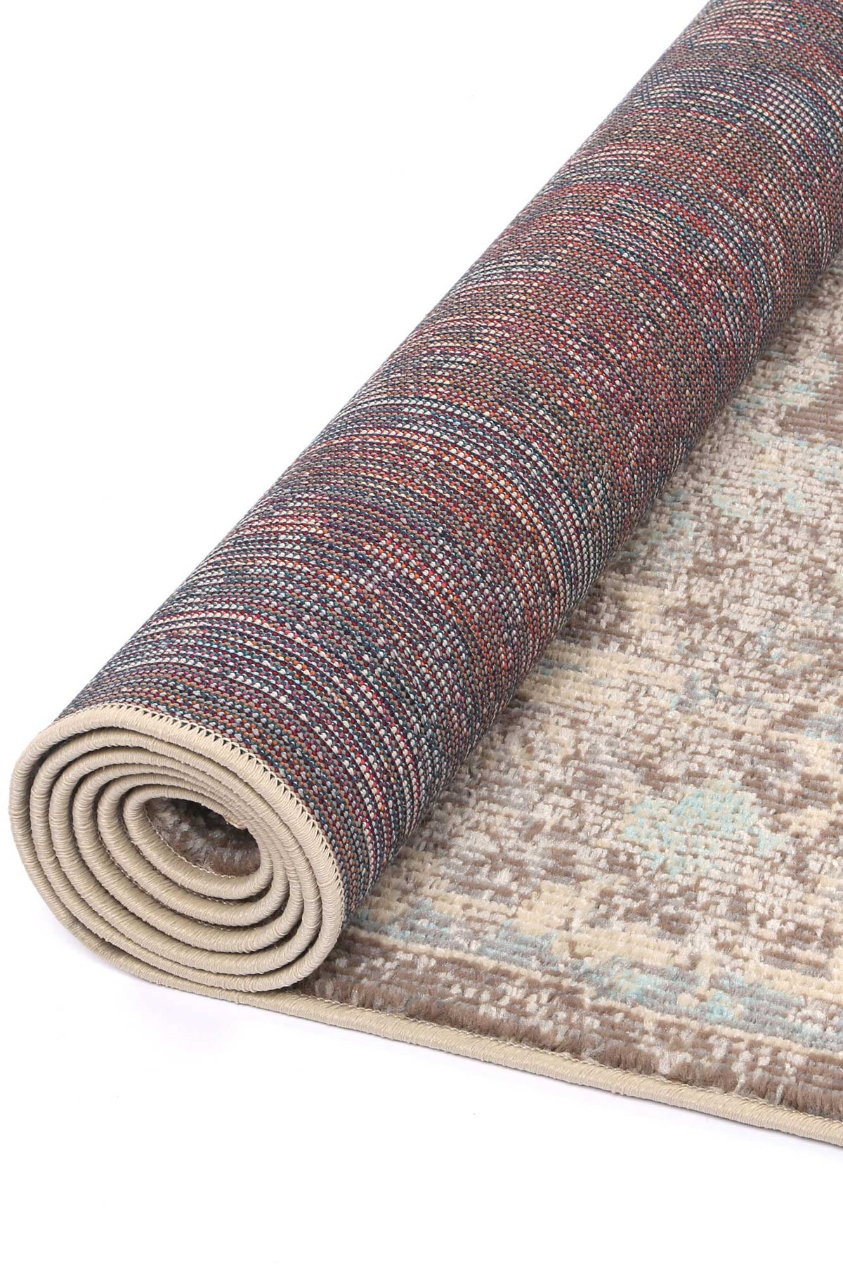 Tulin 17 Homely Cream & Beige Transitional Rug
