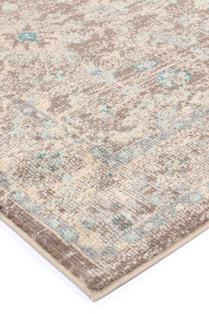 Tulin 17 Homely Cream & Beige Transitional Rug