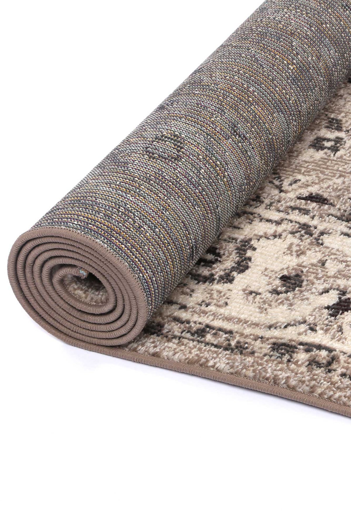 Tulin 18 Rosette Cream & Beige Rug