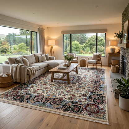 French Flower Rug - 434 cm x 298 cm